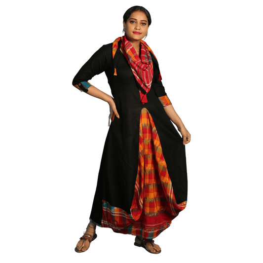 Get ready to turn heads in this Women's Dhoti Style One Piece Dress! With a unique designer cut, this dress is not only easy to wear and carry all summer, but it's also a fast fashion design that is eye-catching for all ages. Say goodbye to boring outfits and hello to some serious style!
