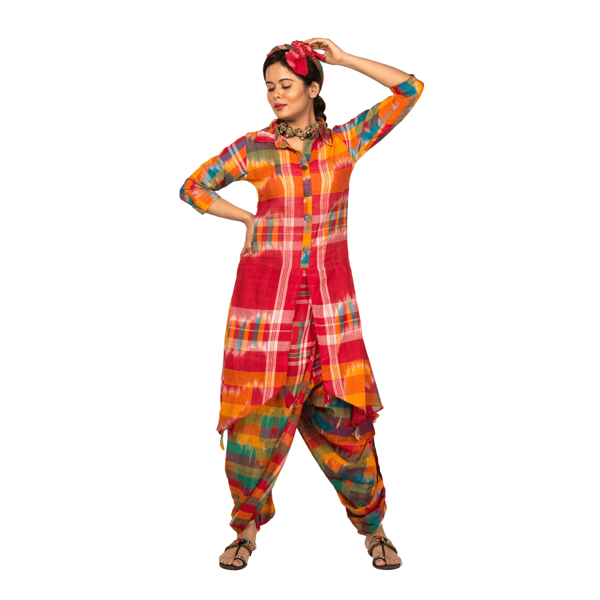 Women’s Colourful Coord Set, multicoloured stylish summer sets for women’s 